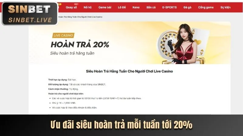 Chương trình hoàn trả VIP b88 win